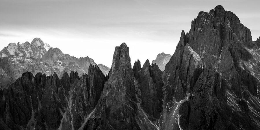 The Jagged Peaks of the Dolomites